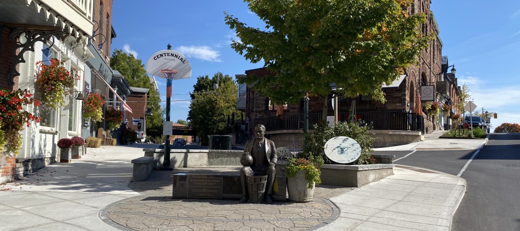 scrolling banner - <p><strong>Downtown Almonte Reconstruction</strong><br />
Almonte, Ontario</p>
